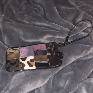 Coach wristlet
